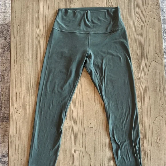 lululemon align leggings size 8 blue slate - Picture 4 of 11